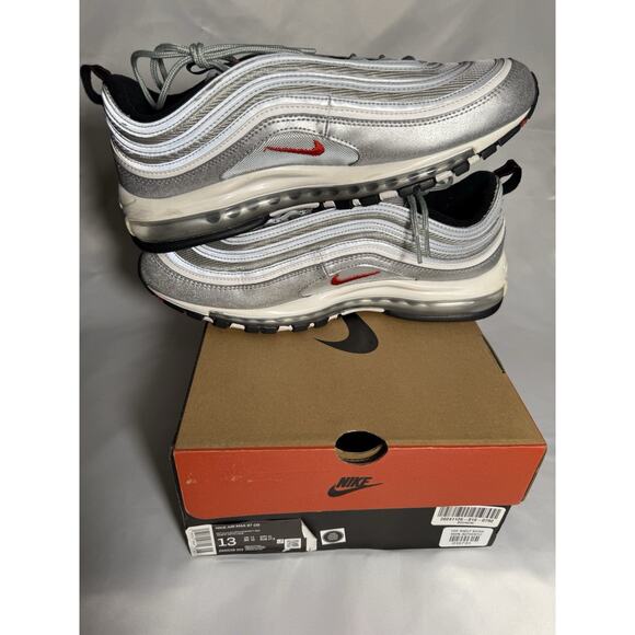 Nike Air Max 97 OG Silver Bullet 2022 DM0028-002 Men’s Size 13 OG ALL - Picture 5 of 10